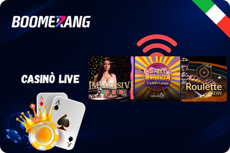Boomerangbet Casinò Live