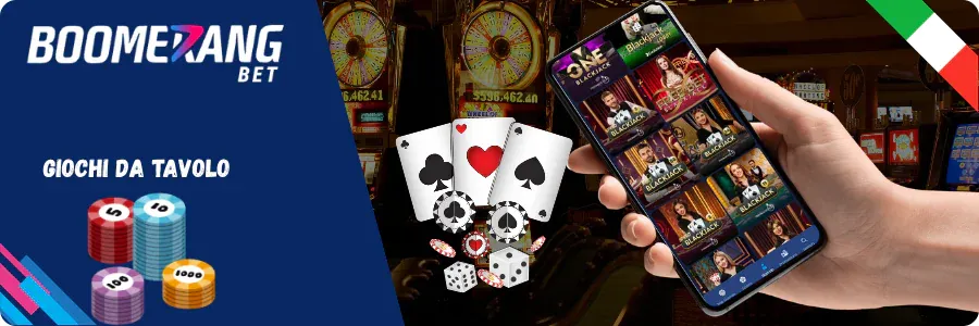 Boomerangbet Giochi da Tavolo